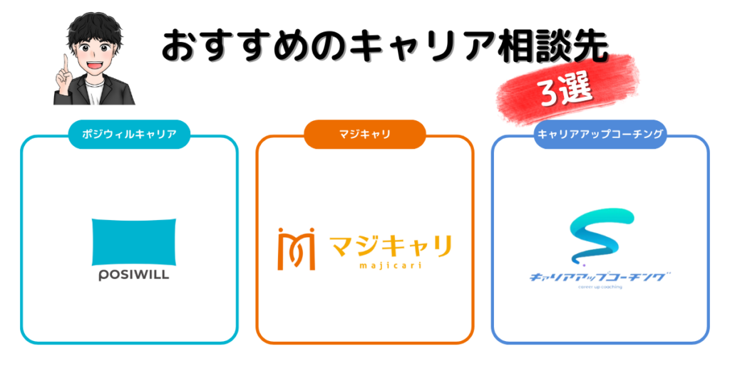 キャリアの相談先_3選